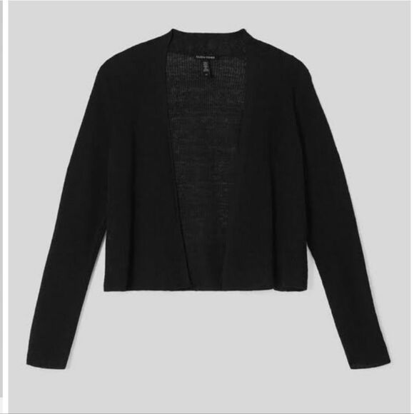 ELLE LONG SLEEVE OPEN-FRONT CARDIGAN - Picture 10 of 16